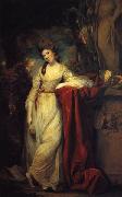 Sir Joshua Reynolds Portrait of Mrs Abington oil on canvas